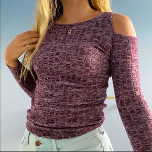 Hollister Cutout Long-sleeve Top